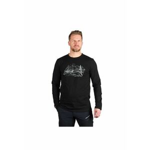 Tricou bumbac organic barbati Ember - Negru imagine