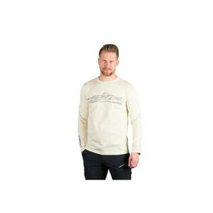 Tricou bumbac organic barbati Bodi - Alb crem imagine