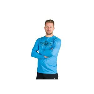 Tricou bumbac organic barbati Dacso - Albastru imagine