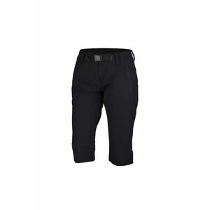 Pantaloni elastici 3/4 regular fit pentru femei Wendy - Negru imagine
