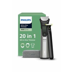 Aparat de tuns barba & parul de pe cap si corp 15in1 All-in-One MG9531/15 +OneBlade - autonomie 120 min - 27 setari de lungime: 0 -2 mm OneBlade & 0 -5-20 mm All-in-One - 2 capete trimmer specializate (detalii - corp) - husa cu fermoar - waterproof - MG imagine