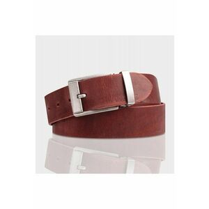 Curea barbati - M5051 - 100% piele naturala - 95 Cm - maro imagine
