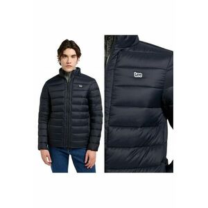 Jacheta Barbati - Stand Collar Puffer - Regular Fit - Guler Inalt - Fermoar - Caldura Si Confortabila - Maneci Lungi - Poliamida - Marime S - Negru imagine