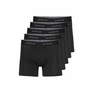 Boxeri bărbați set 5 bucăți - negru - Negru imagine