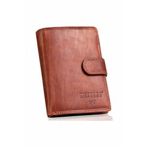 Portofel Barbati - Denimo High Wallet - piele naturala - brun - dimensiune universala imagine