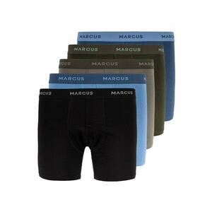 Boxeri barbati - set de 5 bucati - design clasic - multicolor - Marime imagine