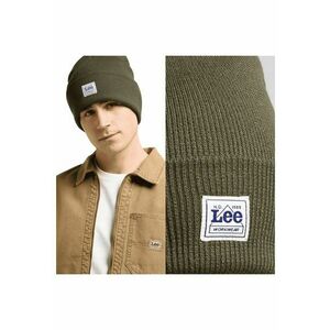 Caciula Barbati - Workwear Beanie - Regular Fit - Caldura Si Confortabila - Design Clasic - Cu Logo - Bumbac - One Size - Verde imagine