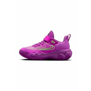 Pantofi sport Giannis Immortality 4 pentru baschet - Albastru lavanda/Verde lime imagine