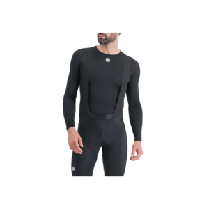 Bluza de corp ciclism barbati Midweight - Negru imagine
