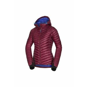Jacheta dama trekking cu izolatie Primaloft® InsulationDown Blend Beskydy - Rosu cireasa imagine