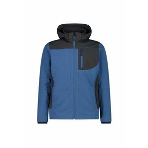 Jacheta softshell barbati 3A01787N - albastru/negru imagine