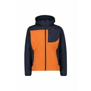 Jacheta softshell barbati 3A01787N - Portocaliu/Bleumarin imagine