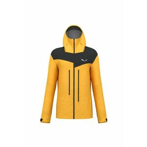 Jacheta hardshell barbati Ortles 3L Powertex - Negru/Galben imagine
