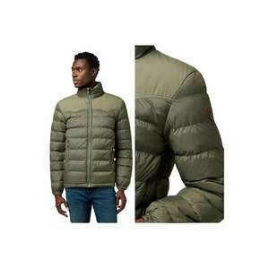 Jacheta Barbati - Packable Puffer - Regular Fit - Guler Inalt - Fermoar - Caqwdfldura Si Confortabila - Maneci Lungi - Poliamida - Verde - Verde imagine
