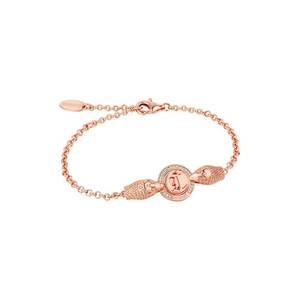 Bratara decorata cu zirconia - Auriu rose imagine