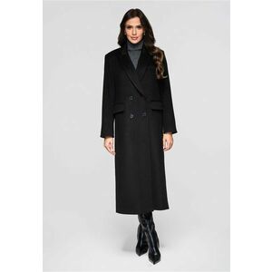 Palton lung elegant OW-COLC-0100 - Negru imagine