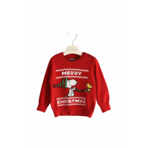 Pulover cu imprimeu Merry Christmas pentru copii - 0.5174 imagine