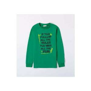 Bluza cu imprimeu pentru baiat - 4.7694 - Verde/Negru imagine