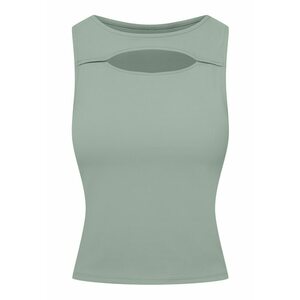 Top dama Kelsea - verde - M - material elastic imagine