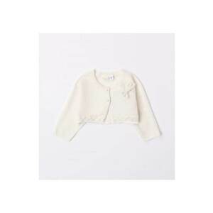 Cardigan pentru fetite I Do - 4.7254 - Alb Nature imagine