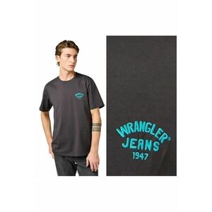 Tricou Barbati - Small Logo Tee - Regular Fit - Decolteu Rvasdotund - Cu Logo - Design Clasic - Maneci Scurti - Bumbac - Negru imagine