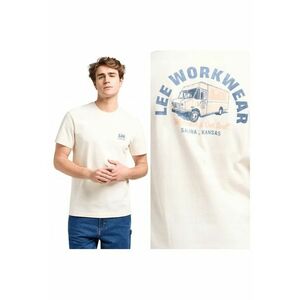 Tricou Barbati - WW Graphic Tee - Regular Fit - Decolteu Rotund - Cu Logo - Design Clasic - Maneci Scurti - Bumbac - L INTL - Alb imagine