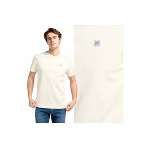 Tricou Barbati - WW Tee - Regular Fit - Decolteu Rotund - Cu Logo - Design Clasic - Maneci Scurti - Bumbac - Alb - Ecru imagine