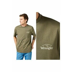 Tricou Barbati - Graphic Tee - Regular Fit - Decolteu Rotund - Cu Logo - Design Clasic - Maneci Scurti - Bumbac - M INTL - Verde imagine