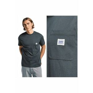 Tricou Barbati - WW Pocket Tee - Regular Fit - Decolteu Rotund - Cu Logo - Design Clasic - Maneci Scurti - Bumbac - Gri - Grau imagine