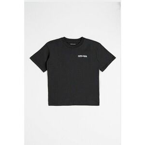 Tricou din bumbac cu logo supradimensionat - Rosu/Negru/Verde masliniu imagine