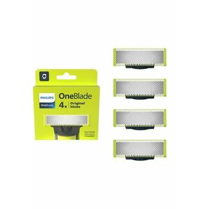 Rezerva OneBlade kit 4 lame - pentru orice model PHILIPS OneBlade si OneBladePro - Verde - QP240/50 imagine
