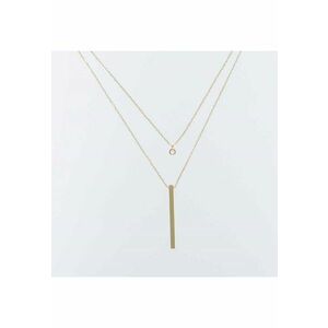 Colier Multilant din Aur Roz de 14 Kt - 1.96g imagine