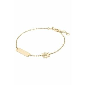 Bratara Pentru Copii Timona si Placuta din Aur 18 Kt - 1.45 g imagine