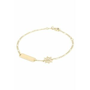 Bratara Pentru Copii Timona si Placuta din Aur 18 Kt - 1.42 g imagine