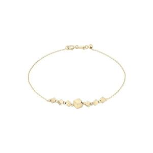 Bratara din Aur Galben de 18 kt cu Elemente Cuburi - 1.30g imagine