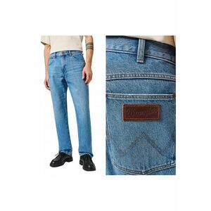 Blugi Barbati - Frontier - Loose Fit - Talie Medie - Fermoar - Lungi - 5 Buzunare - Bumbac - W36-L32 US - Albastru imagine