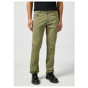 Blugi Barbati - Greensboro - Straight Fit - Talie Medie - Fermoar - 5 Buzunare - Lungi - Bumbac - W30-L30 US - Verde imagine