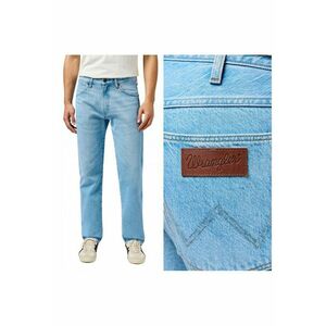 Blugi Barbati - Frontier - Straight Fit - Talie Medie - Fermoar - Lungi - 5 Buzunare - Bumbac - W34-L30 US - Albastru imagine