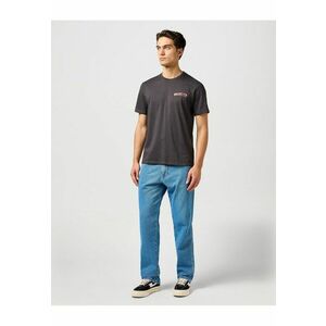 Blugi Barbati - Frontier - Straight Fit - Talie Medie - Fermoar - Lungi - 5 Buzunare - Bumbac - W33-L32 US - Albastru imagine