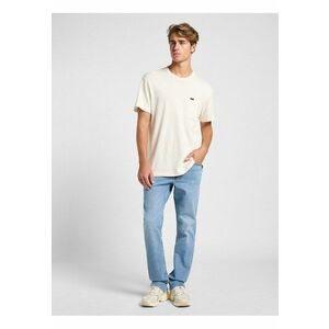 Blugi Barbati - Brooklyn Straight - Straight Fit - Talie Inalta - Fermoar - Lungi - 5 Buzunare - Bumbac - W32-L30 US - Albastru imagine