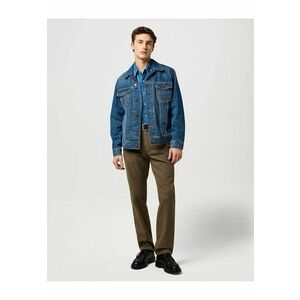Blugi Barbati - Texas - Regular Fit - Talie Medie - Fermoar - 5 Buzunare - Lungi - Bumbac - W36-L34 US - Maro imagine