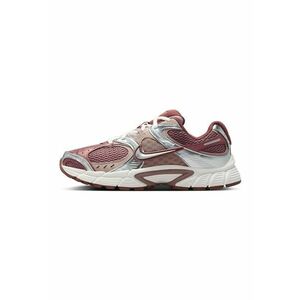 Pantofi sport V5 RNR din piele ecologica si material textil - Alb/Rosu stins imagine