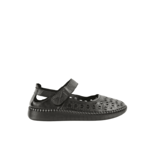 Pantofi casual - dama - S9686 negru - piele naturala - Negru imagine