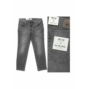 Blugi Barbati - Tramper Tapered - Slim Fit - Talie Medie - Fermoar - Lungi - 5 Buzunare - Bumbac - - Gri imagine