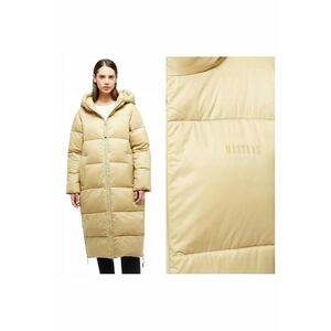 Jacheta Dama - Heidi Puffer Coat - Regular Fit - Design Clasic - Caldura Si Confortabila - Maneci Lungi - Fermoar - Poliamida - XL INTL - Bej imagine