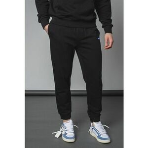 Pantaloni de trening din bumbac Napin - Negru imagine