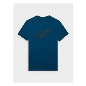 Tricou barbat normal - bumbac 100% - turcoaz - imprimeu 4F imagine