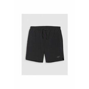 Pantaloni scurti sport baieti 2 in 1 - uscare rapida - negru - material sintetic imagine