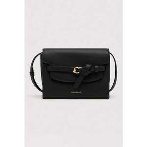 Geanta crossbody de piele cu bareta decorativa Sabine - Negru imagine