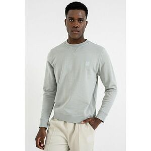 Bluza de trening relaxed fit cu decolteu la baza gatului Westart - Gri/Grej imagine